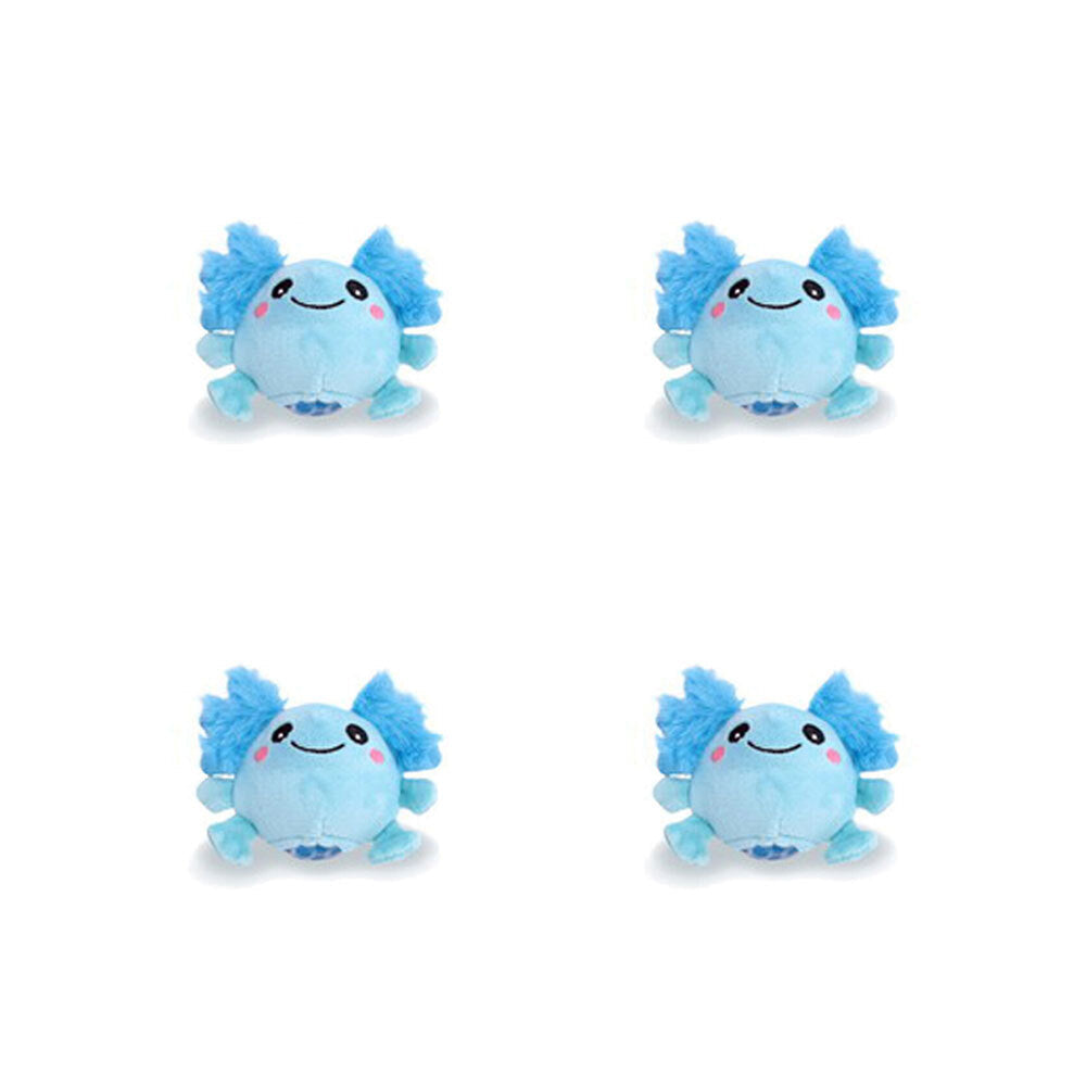 Bensons Squeeze Bead Axolotl Kids/Childrens Novelty Squishy Toy 7cm 6y+ Asstd (4 Pack)