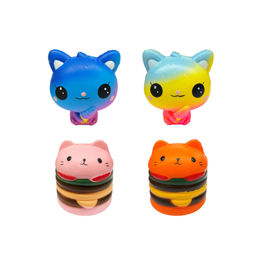 Bensons Squeeze Cat Kids/Childrens Novelty Sensory Squishy Toy 5y+ Asstd — image 5