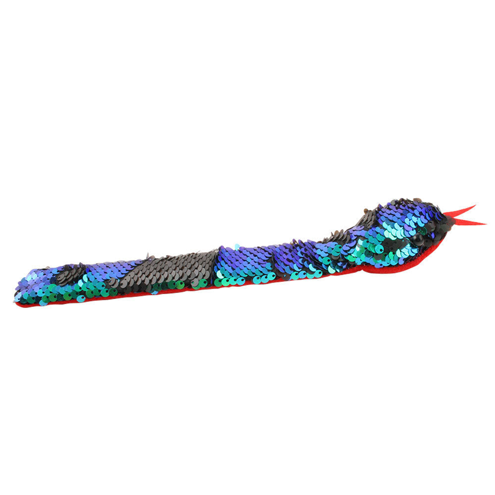 Fumfings Novelty Sequin Snake Snap Bracelet Art Fun Animal Toys 3y+ Kids Asst — image 3