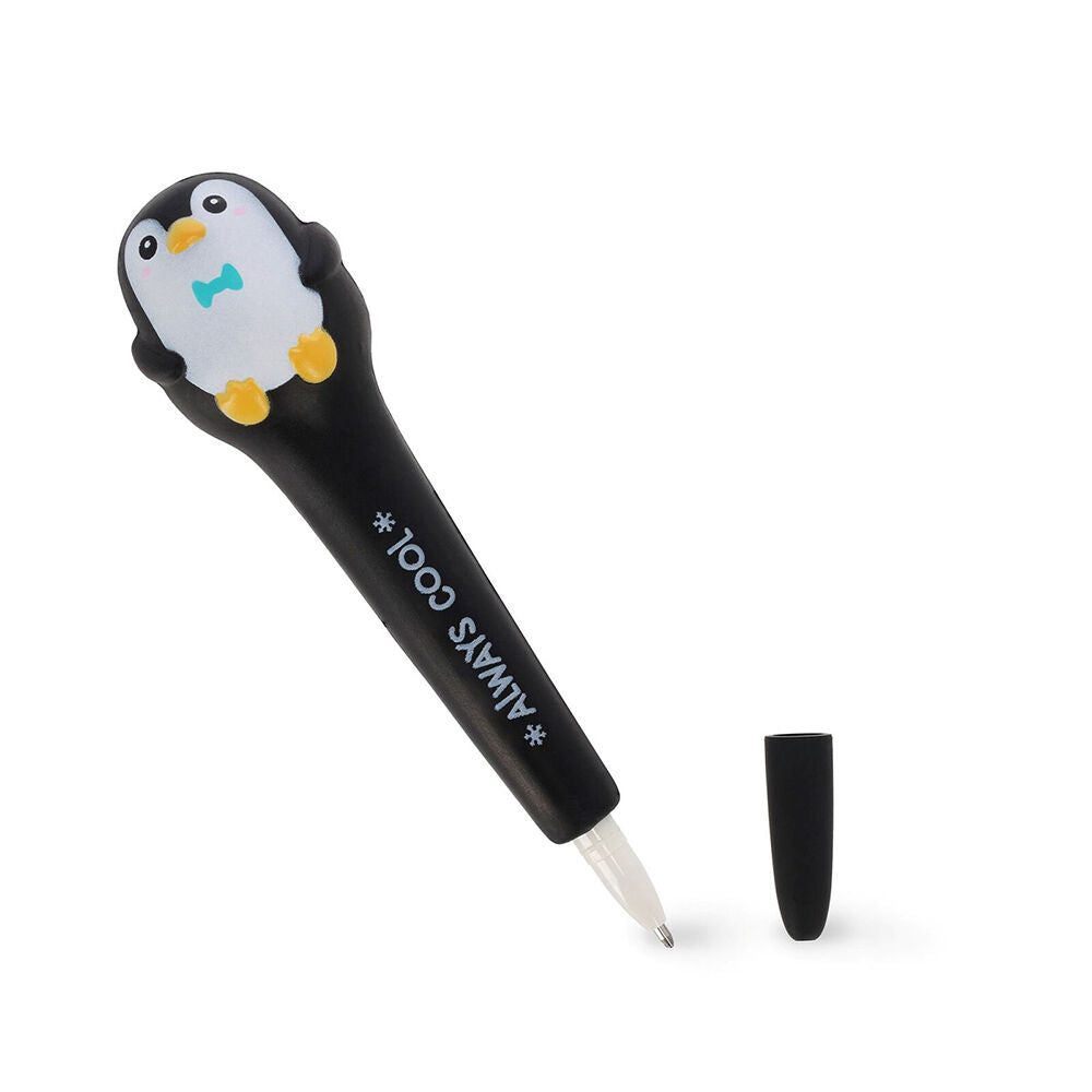Legami Black School/Office Writing Stationery Squishy Gel Pen — image 2