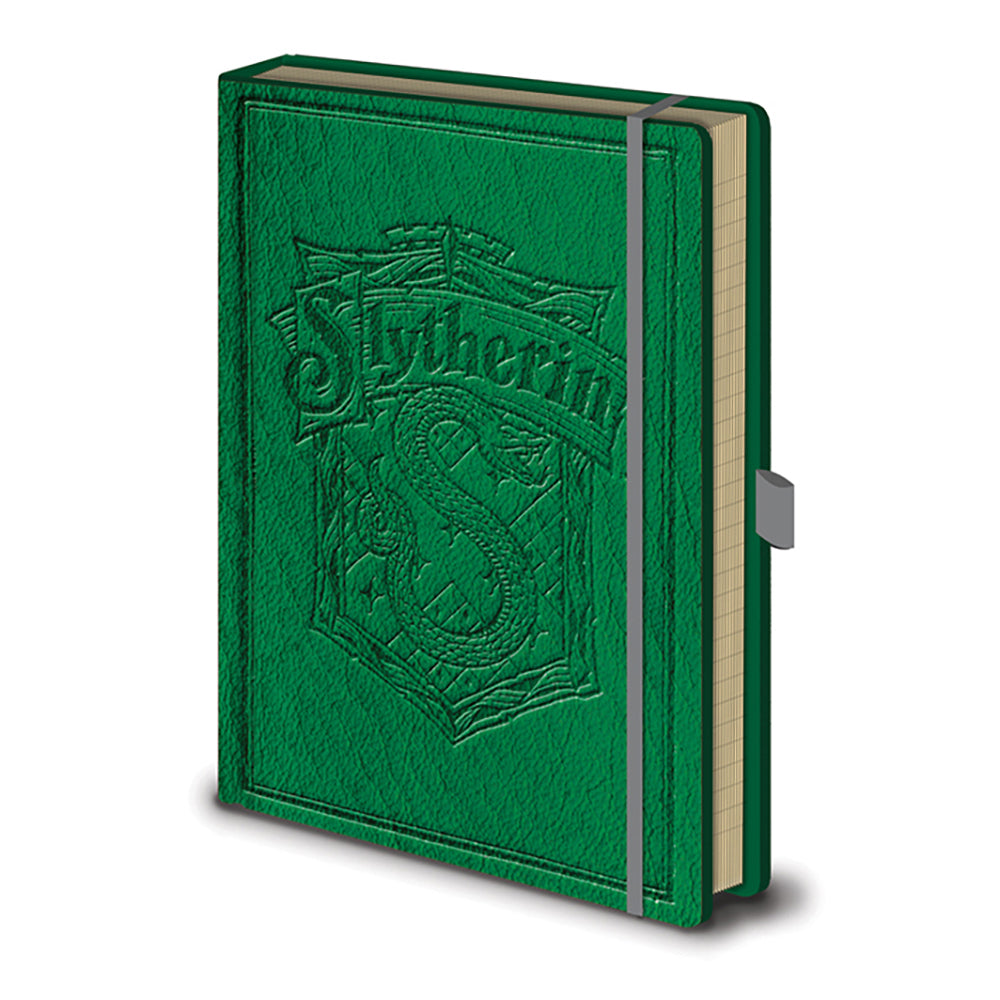 Wizarding World Harry Potter House Crest Slytherin School Notebook Themed