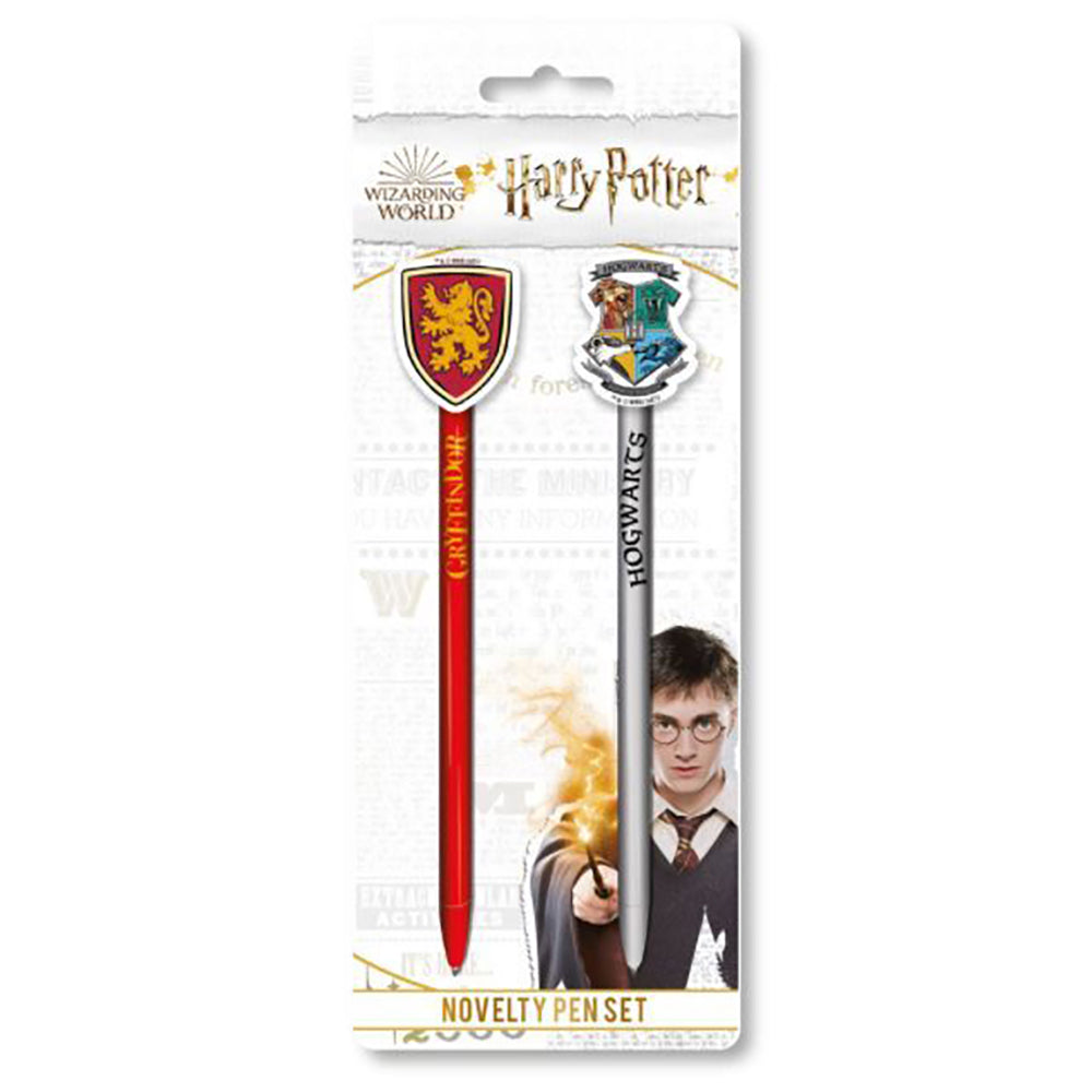 Wizarding World Harry Potter Stand Together Novelty Stationery Pen Set (2 Pieces)