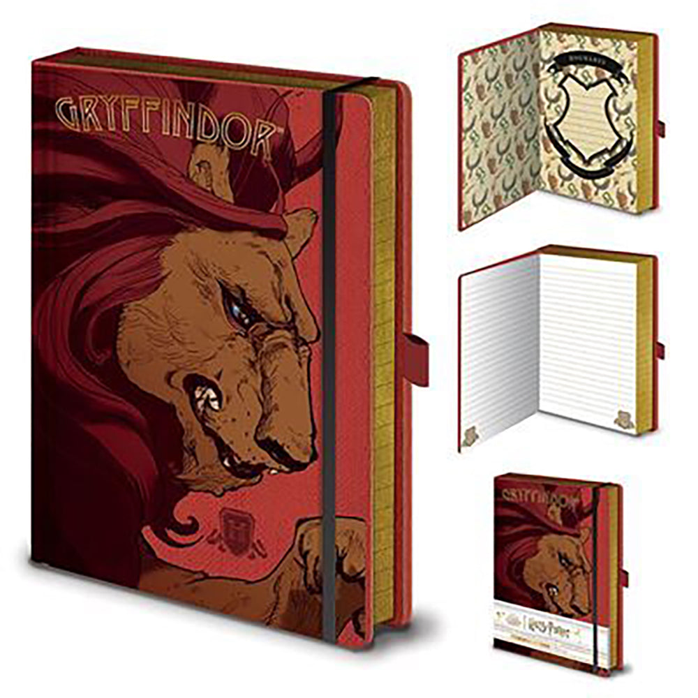 Wizarding World Harry Potter Intricate Houses Gryffindor Notebook A5 Premium