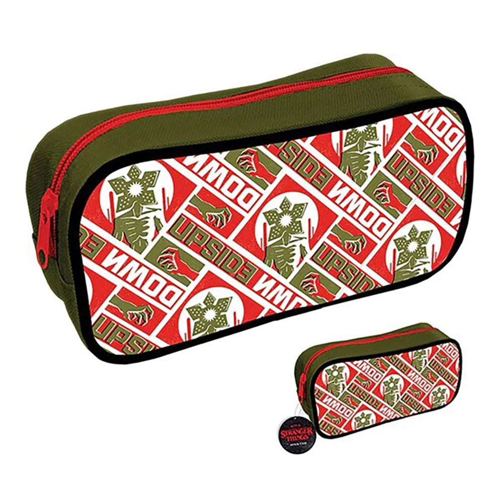 Stranger Things The Upside Down Shaped Themed Stationery Pencil Case Set