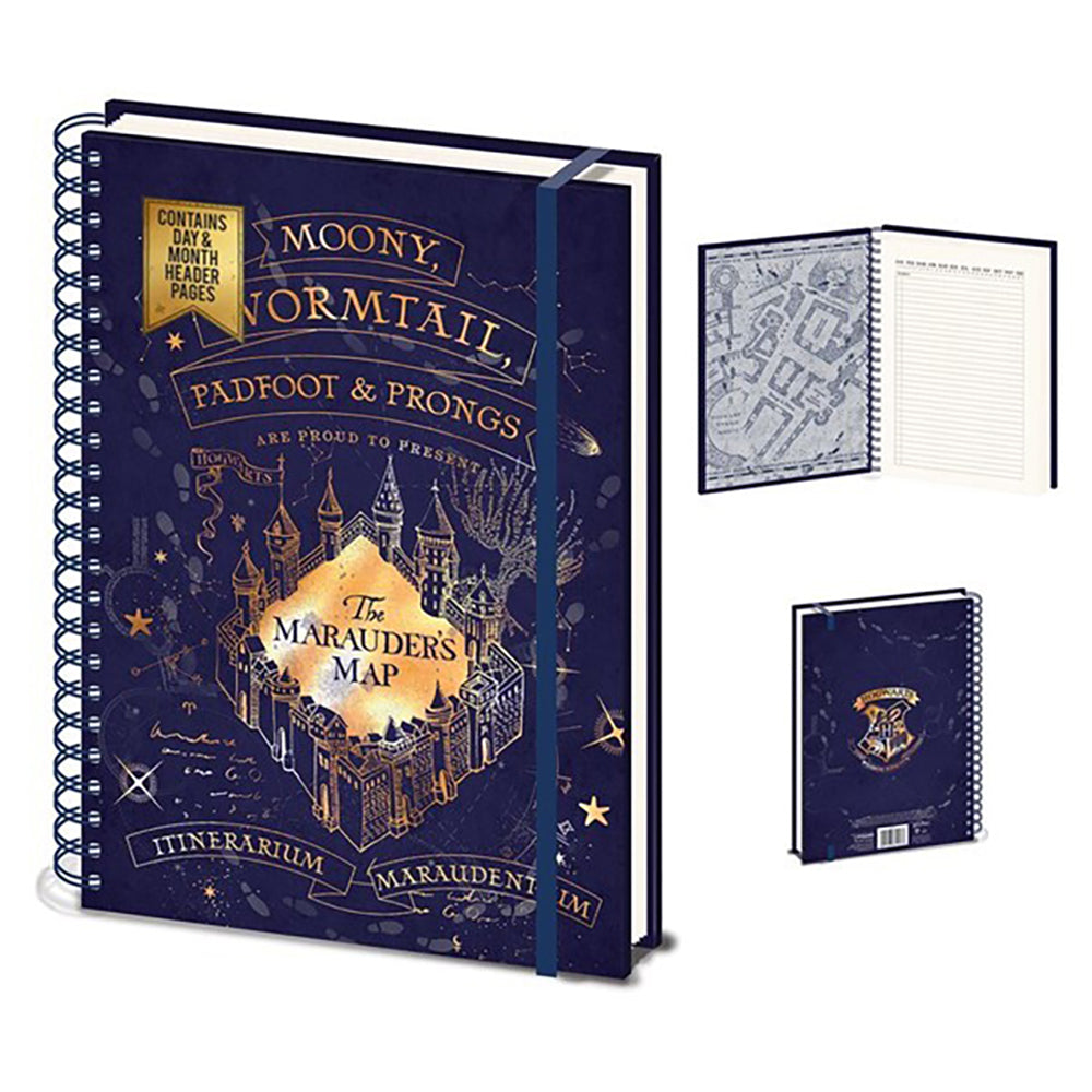 Wizarding World Harry Potter Character Marauders Map Wiro Notebook A4
