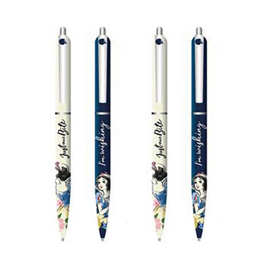 Disney Princess x 2pc Disney Snow White Character Themed Just One Bite Pen Set (2 Pack)