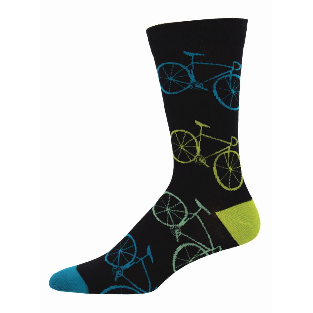 Socksmith Mens Novelty Casual Wear Trendy Comfort Socks Bamboo Fixie One Size