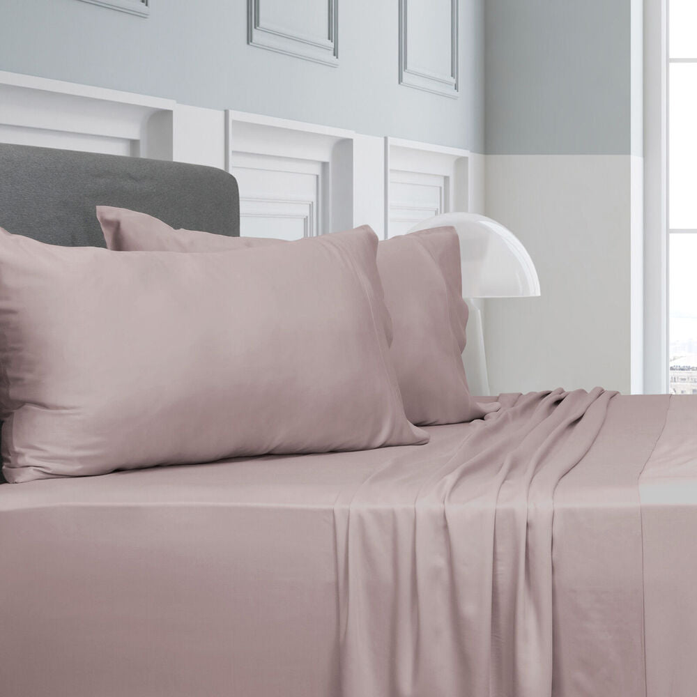 Elan Bamboo Innovations Bed Sheet Set Blush Pink — image 2