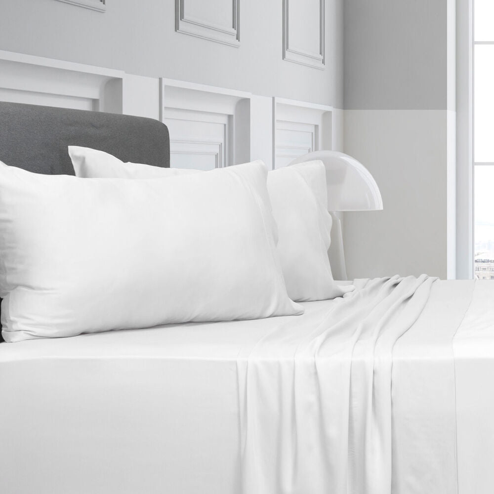 Elan Bamboo Innovations Bed Sheet Set White — image 2