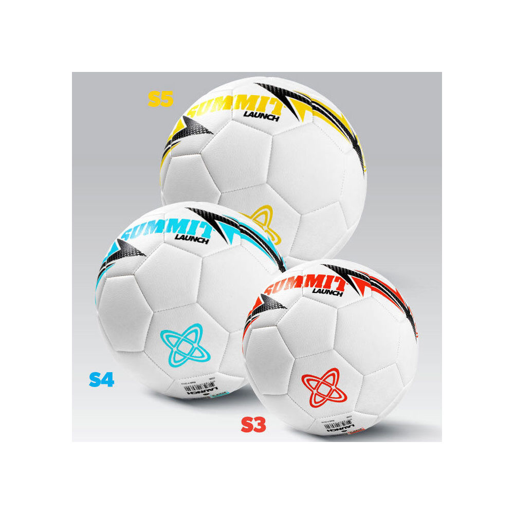 Football Australia Summit Launch Synthetic Leather Soccer Ball Size 4 White — image 2