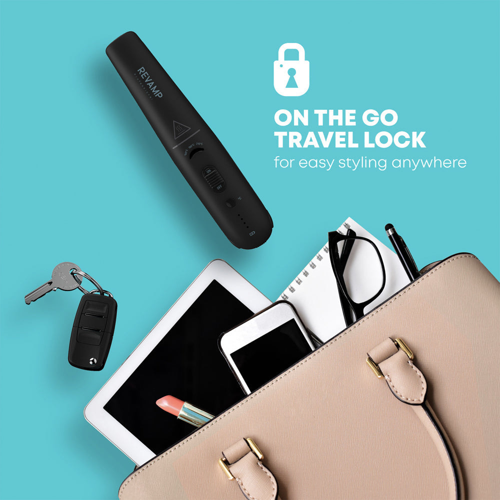 Revamp Professional Hair Progloss Liberate Cordless Ceramic Compact Straightener — image 5