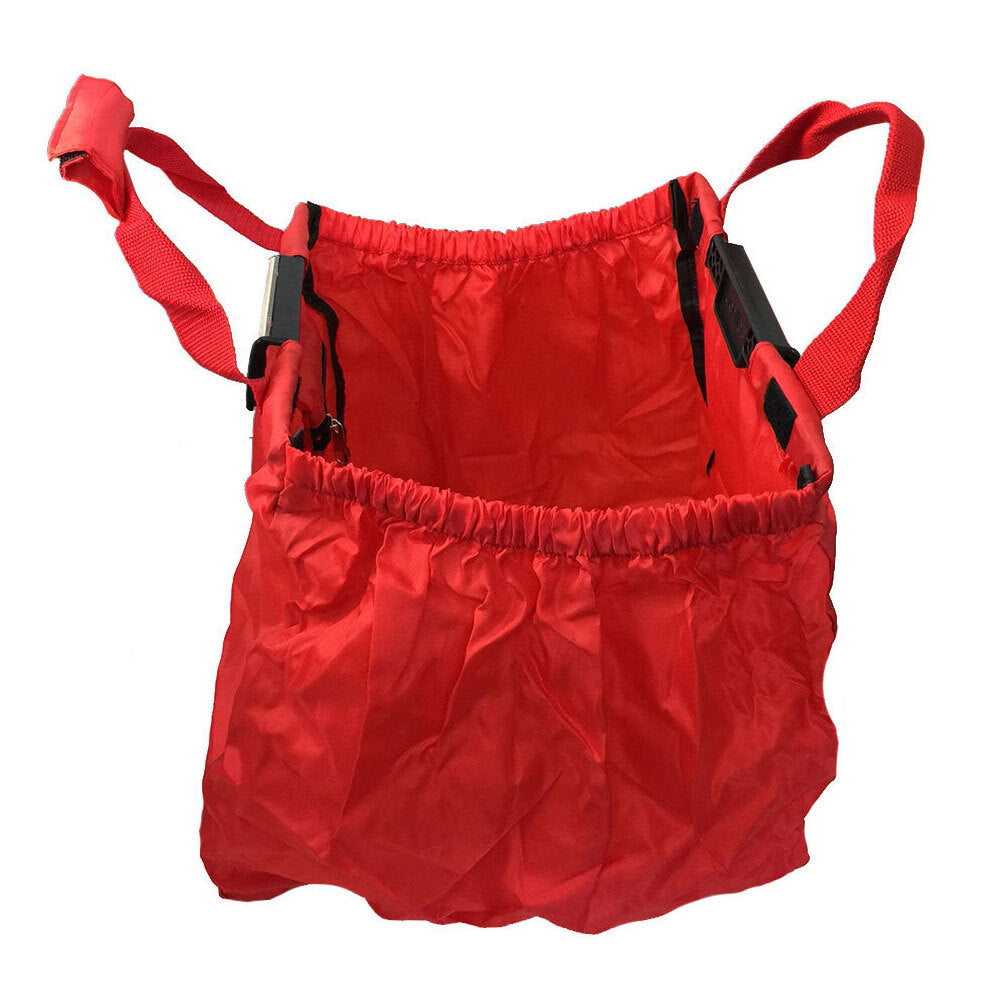 NLZ Multi Purpose Clip + Carry Bag for Shopping Trolley Waterproof Compact Red (4 Pack) — image 2