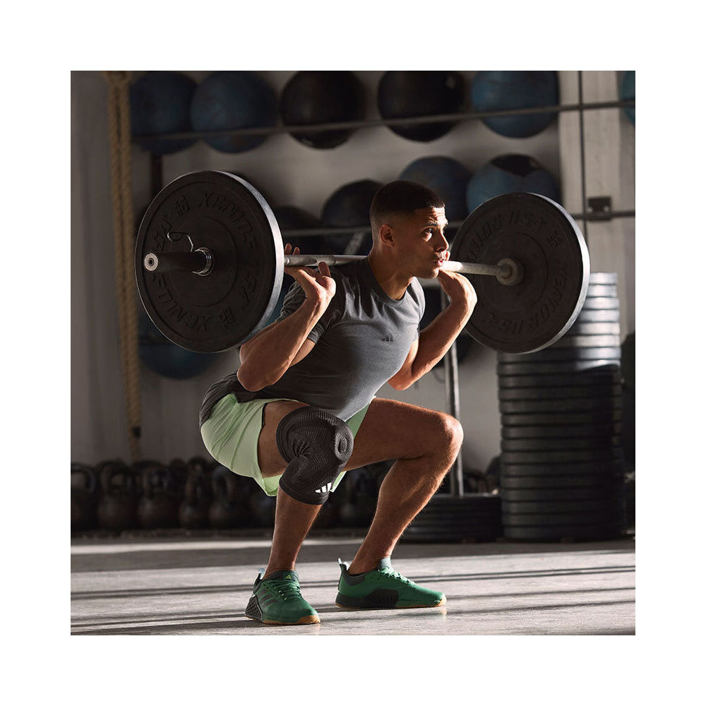 Adidas Aeroready Knee Support w/Silicone Patella Ring Breathable Fit Size — image 2