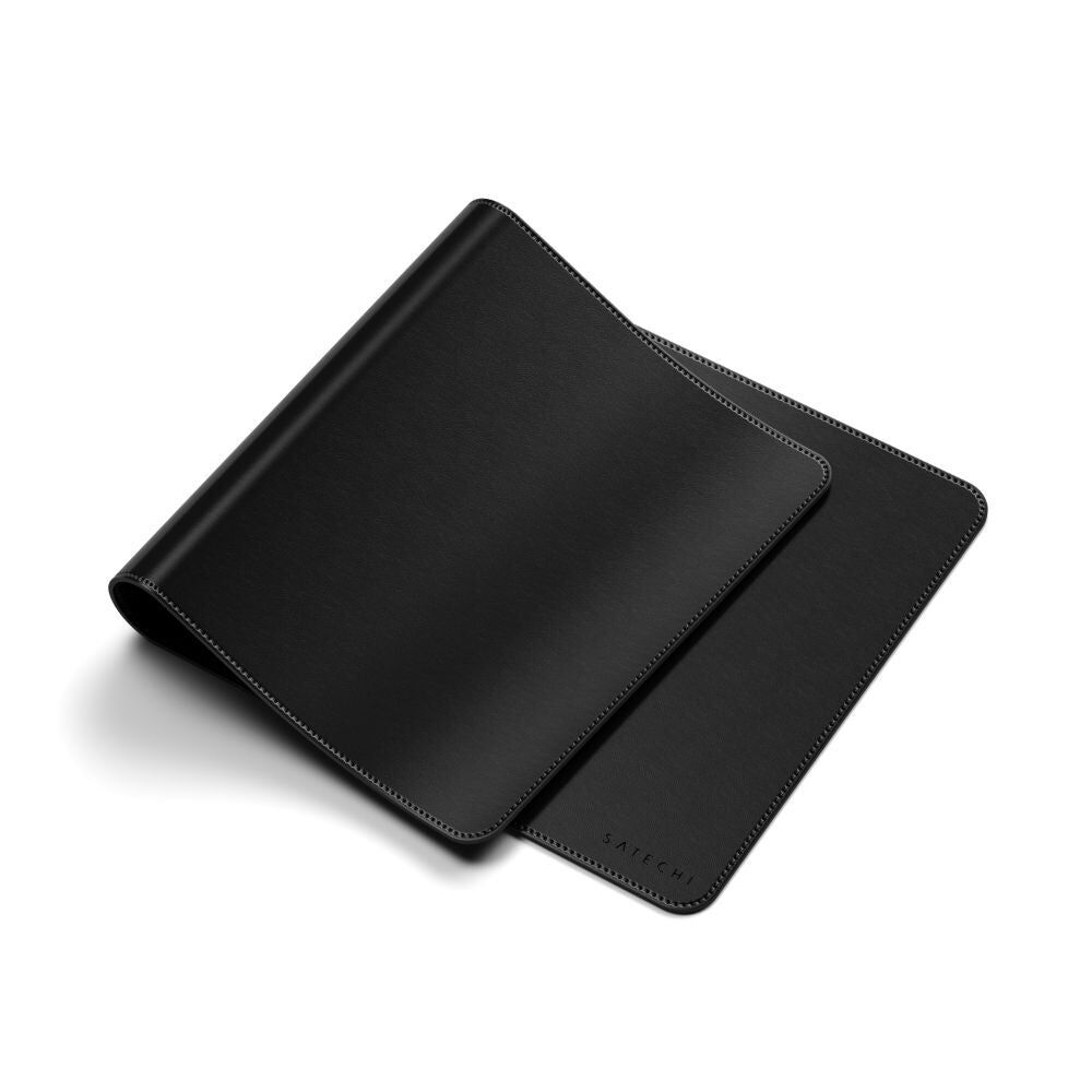 Satechi Vegan-Leather Premium Desk Mat Pad Table Protector 68x31.4cm Black — image 3