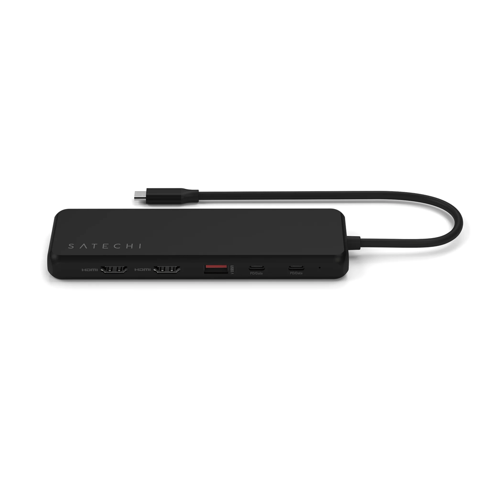 Satechi Black 13in1 USB-C Male to Female Usb/hdmi Multiport Display Adapter — image 3