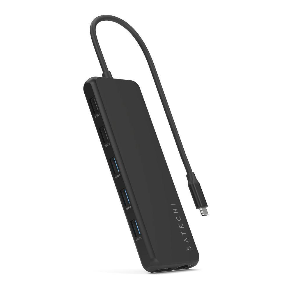 Satechi Black 13in1 USB-C Male to Female Usb/hdmi Multiport Display Adapter