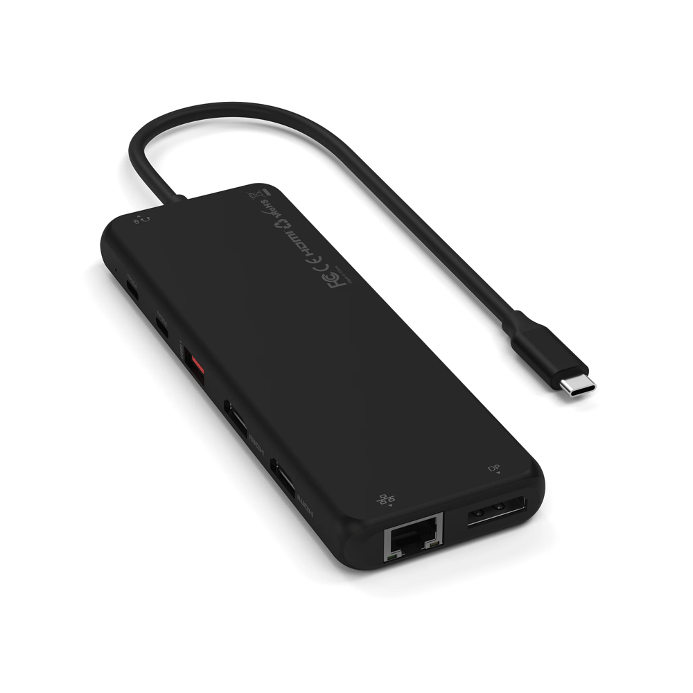 Satechi Black 13in1 USB-C Male to Female Usb/hdmi Multiport Display Adapter — image 2