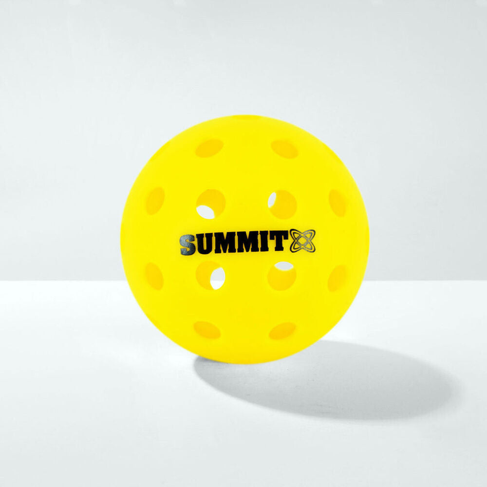 Summit Global Summit Outdoor Pickleball Balls 40 Hole Wind Resistant Design Multicolour (12 Pack) — image 6
