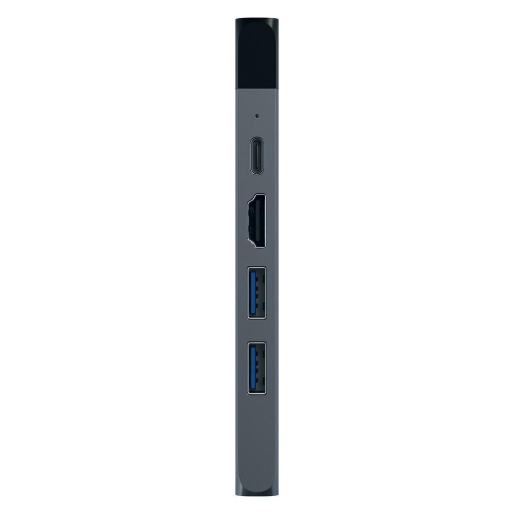 Satechi USB-C Pro Hub w/4K HDMI/USB-A/USB-C/SD/Micro SD/Ethernet Adapter Grey — image 6