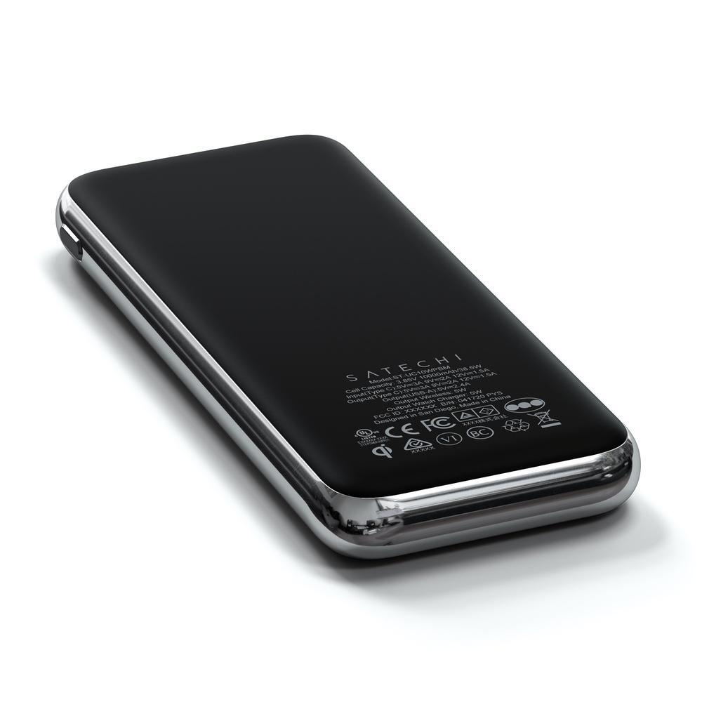 Satechi Quatro Wireless/USB-C Charging Power Bank 18W 10000mAh for Apple Devices — image 4