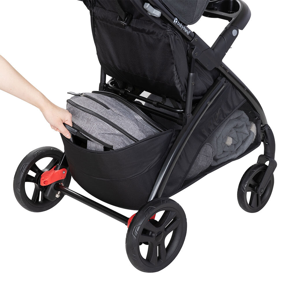 Baby Trend Tango Stroller/Pram w/Canopy UPF50+ Evening Grey Kids/Baby/Toddler — image 5