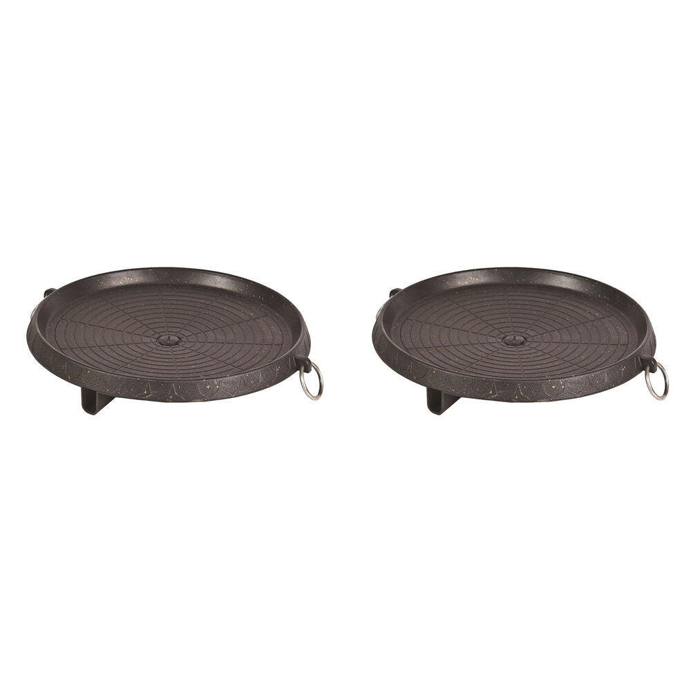 Companion Butane Stove Aluminium Hot Cooking Plate For Butane Stove Round (2 Pack)