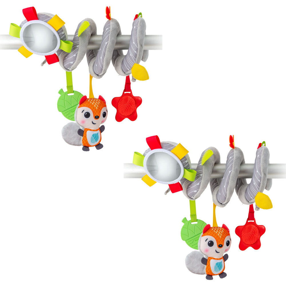 Benbat Dazzle Spiral Baby/Infant 0m+ Stroller/Bouncers Hanging Car Seat Toy (2 Pack)