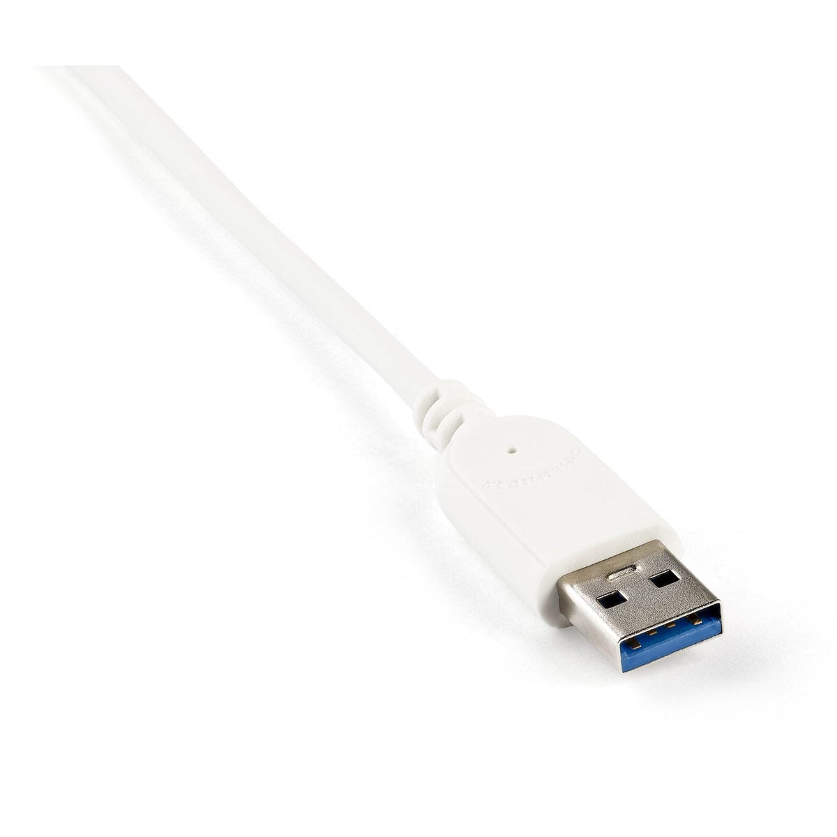 Star Tech 3Port USB Hub w/ Gigabit Network Adapter - Silver USB 3 Hub — image 3
