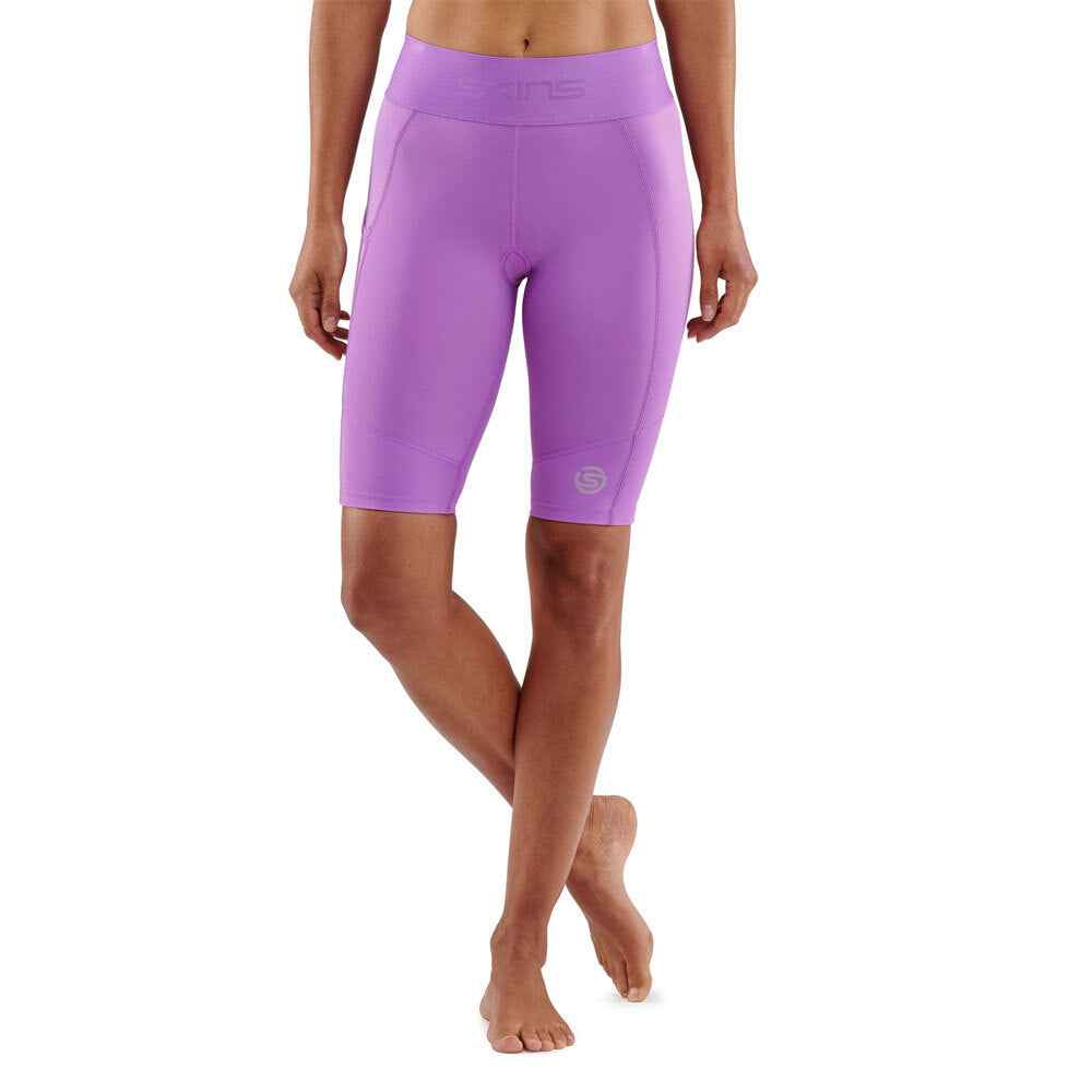 Skins Compression Series 3 Women's Half Tights Activewear/Gym Iris Orchid — image 4