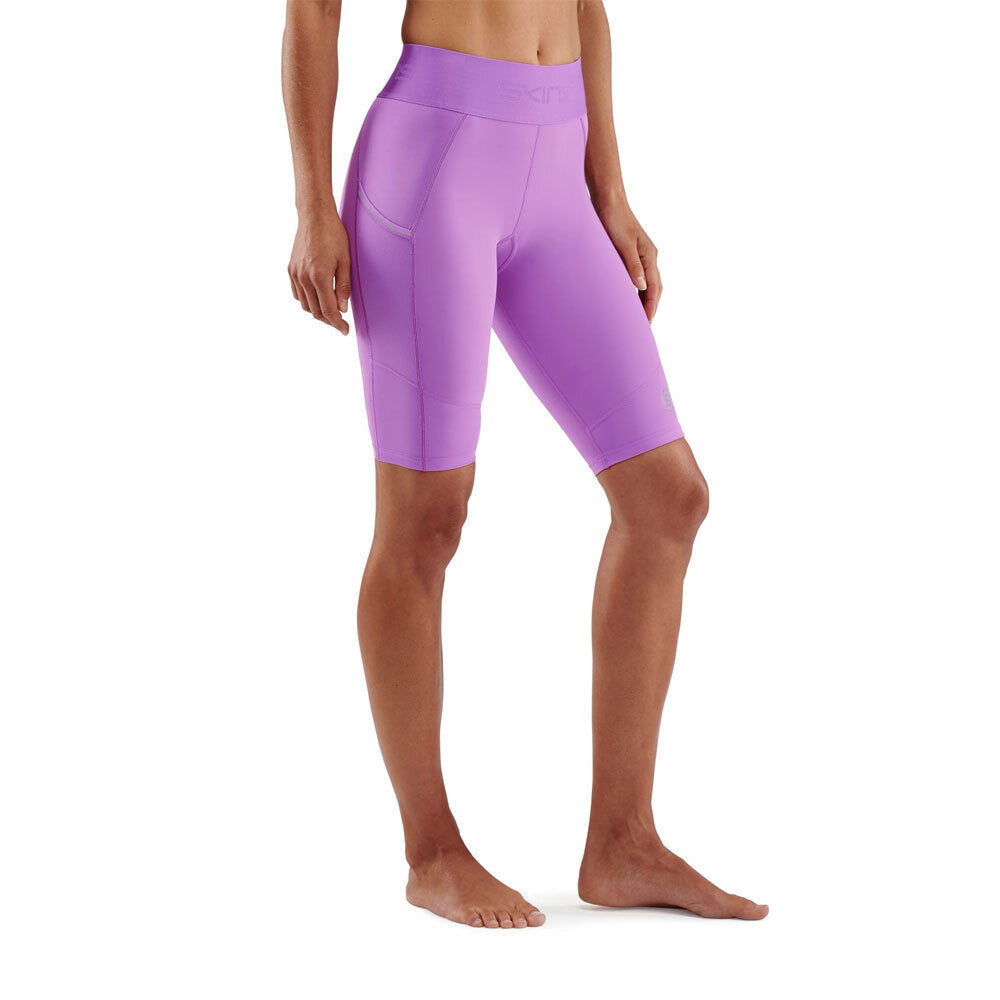 Skins Compression Series 3 Women's Half Tights Activewear/Gym Iris Orchid — image 3