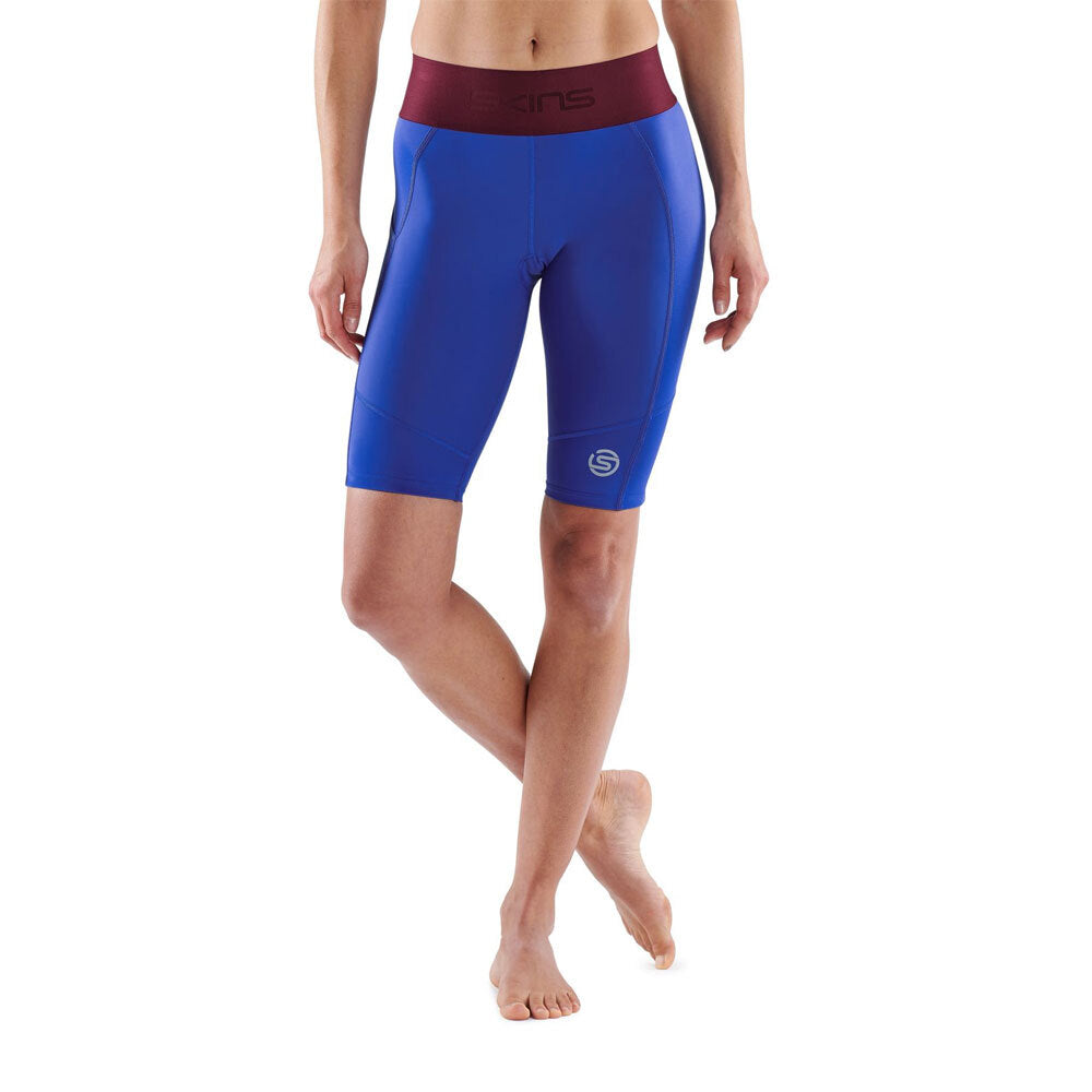 Skins Compression Series 3 Womens S Half Tights Activewear/Gym Dazzling Blue — image 4
