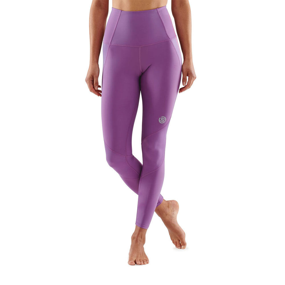 Skins Compression Series 3 Womens Skyscraper Tights Activewear/Gym Amethyst — image 4