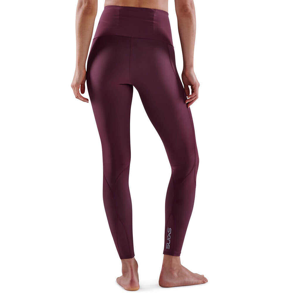 Skins Compression Series 3 Womens XS Long Skyscraper Tights Activewear/Gym BUR — image 3