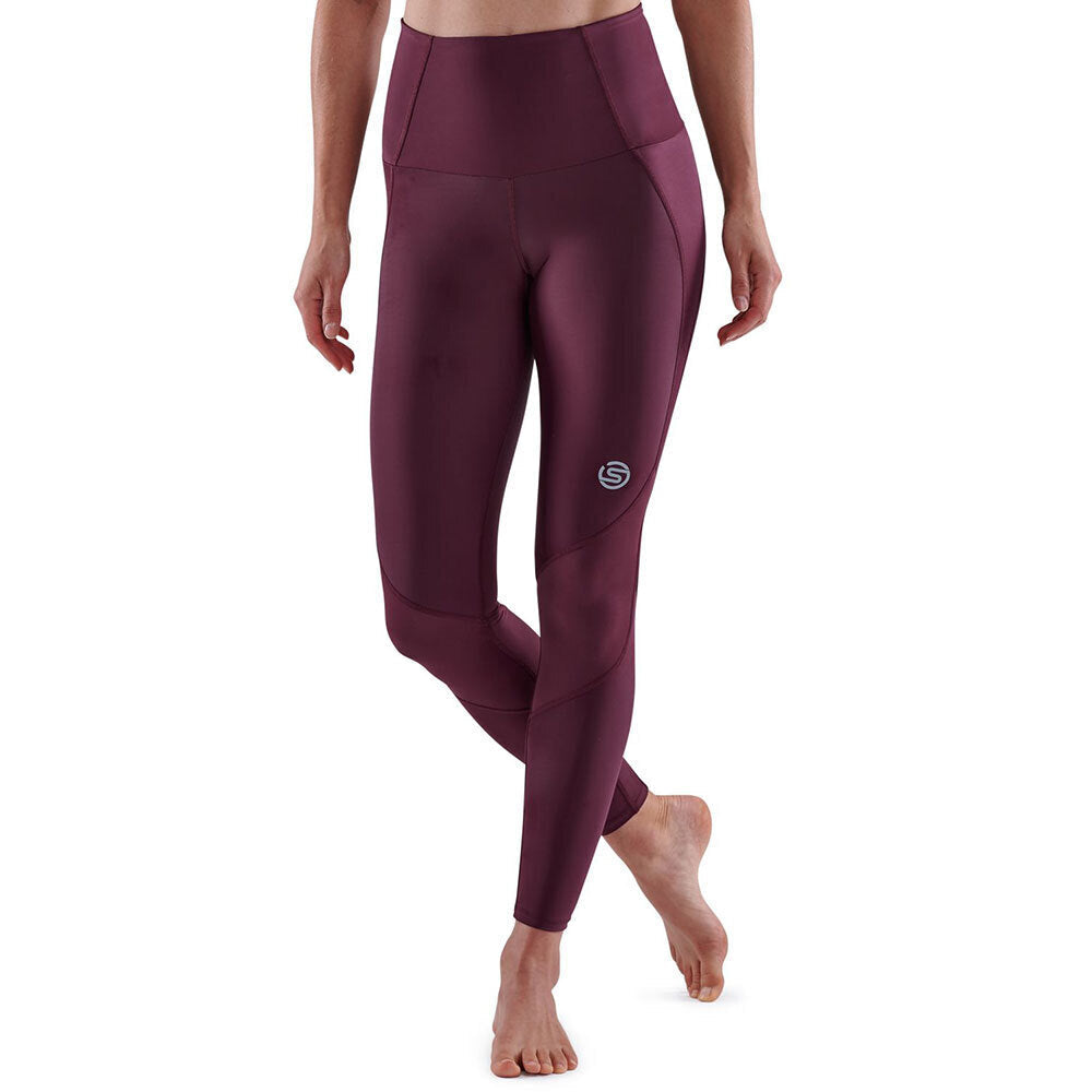 Skins Compression Series 3 Womens XS Long Skyscraper Tights Activewear/Gym BUR