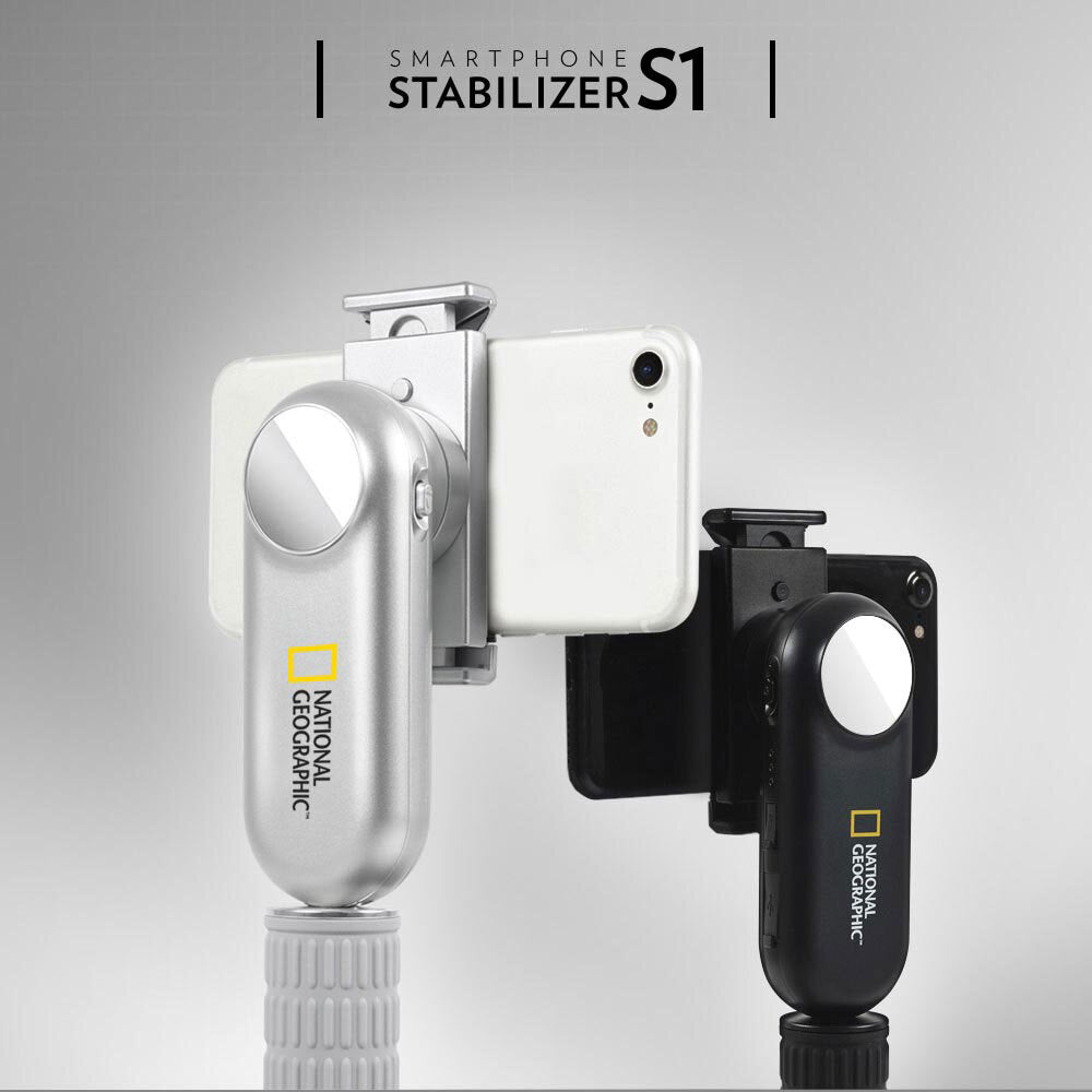 National Geographic Holder Handheld 2600mAh Stabilizer f/ iPhone/Samsung Black — image 6