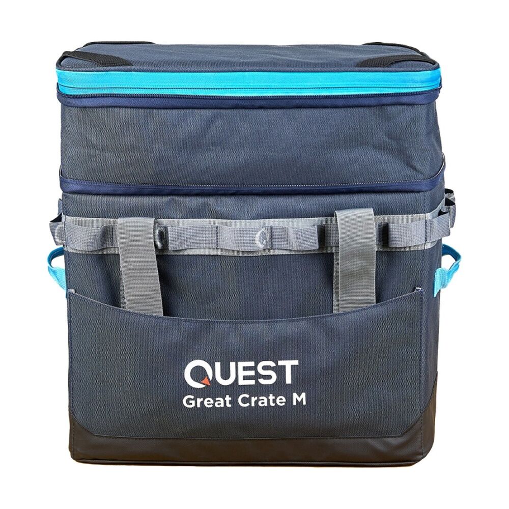 Quest Outdoors 36-47L Medium Great Crate Collapsible Camping Storage Expandable — image 2