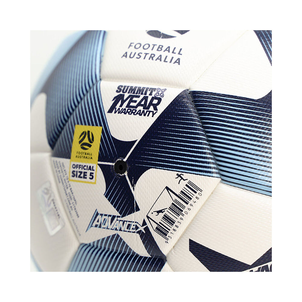 Football Australia Summit Advance x Trainer Durable Soccer Ball Size 5 Navy — image 2
