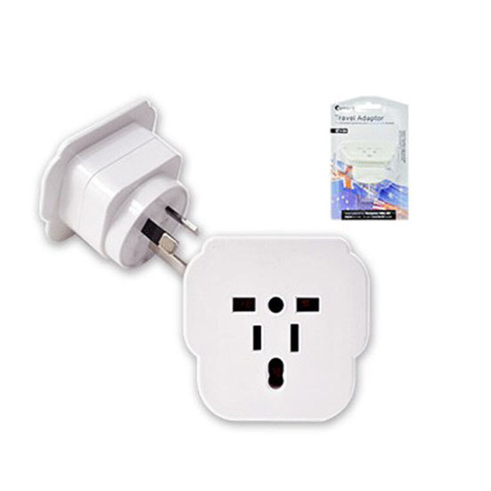 Sansai Universal Travel Power Plug Adapter Outlet UK EU US CA Sockets to AU NZ