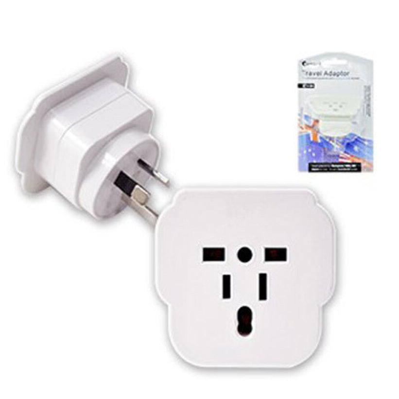 Sansai Universal Travel Power Plug Adapter Outlet UK EU US Sockets to AU NZ (2 Pack) — image 3