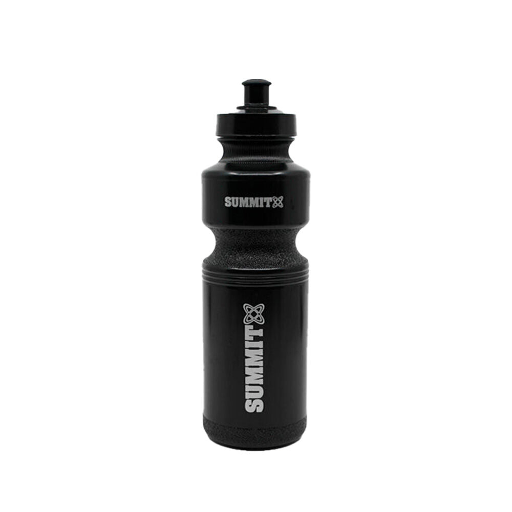 Summit Global Sports Water Bottle Push Top Lid 750ml Hydration Bottle Black
