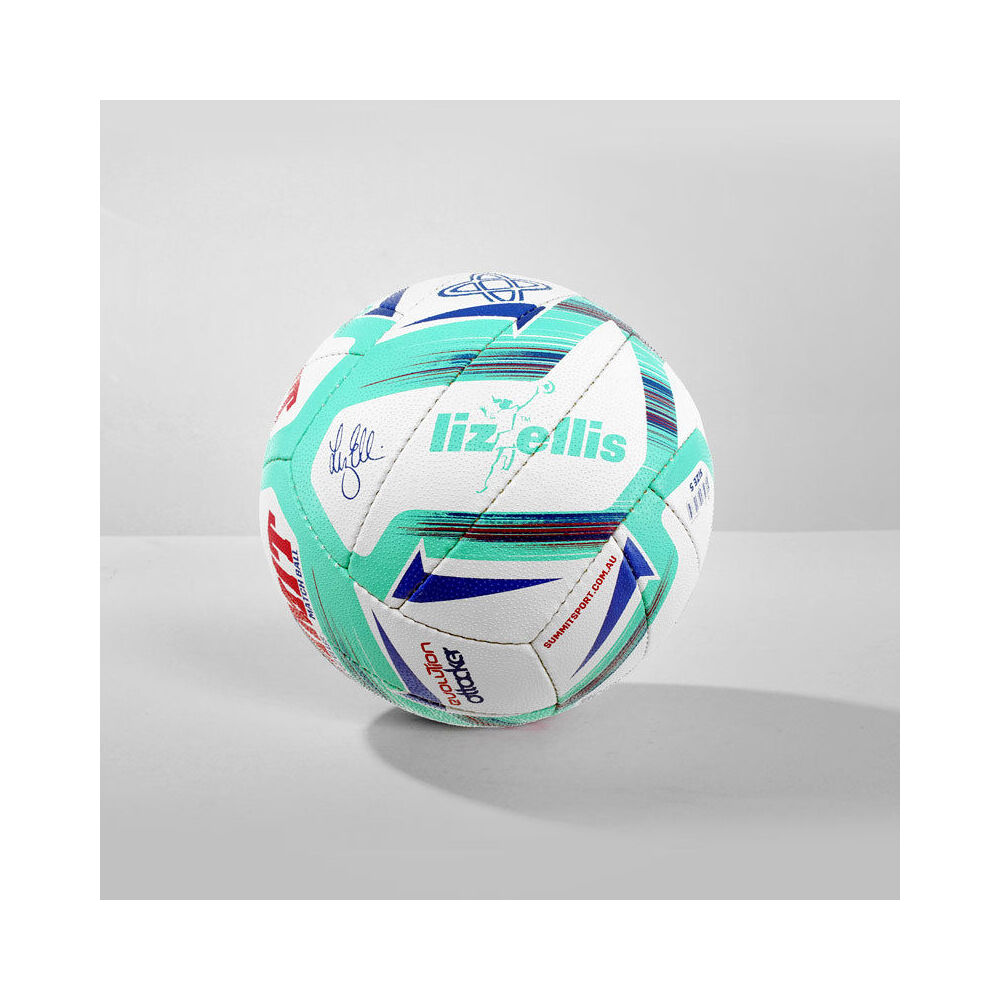 Summit Global Evolution Attacker Liz Ellis Durable Netball 23 Size 5 Mint — image 2