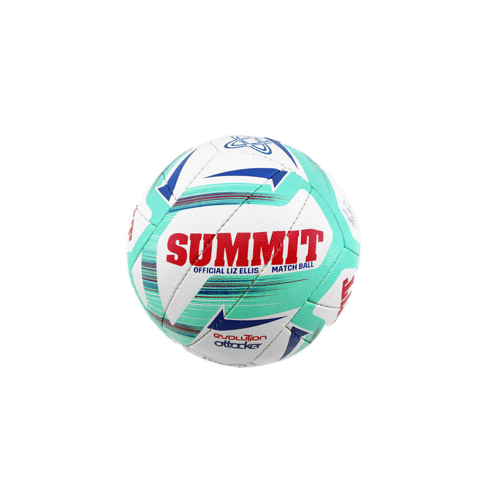 Summit Global Evolution Attacker Liz Ellis Durable Netball 23 Size 5 Mint