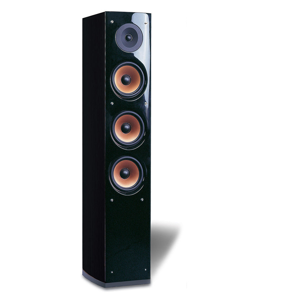 Pure Acoustics 250W Supernova 8 Floor Standing Speaker for Home Theatre Black