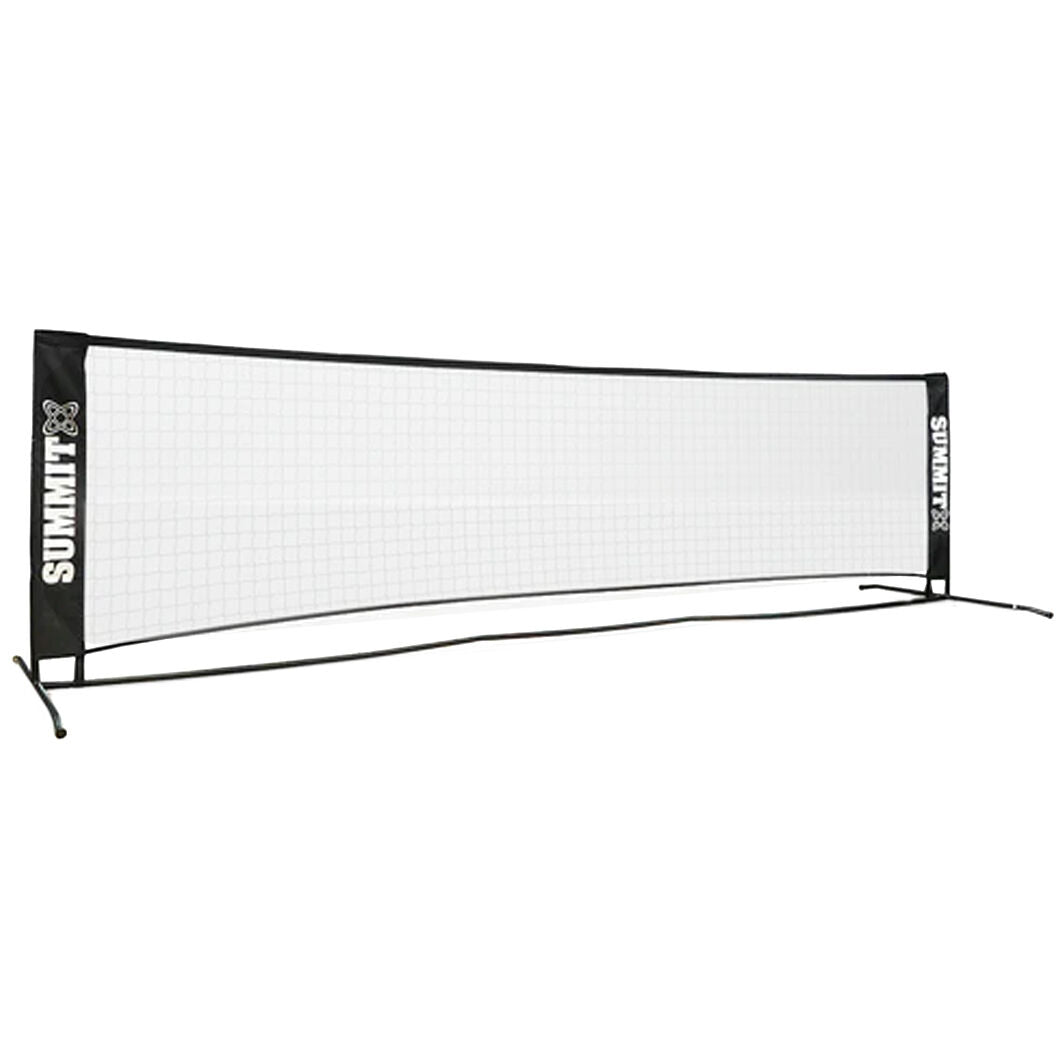 Summit Global Summit Sports Portable Tennis Net 3m x 0.8m for Half-Court & Kids - Black
