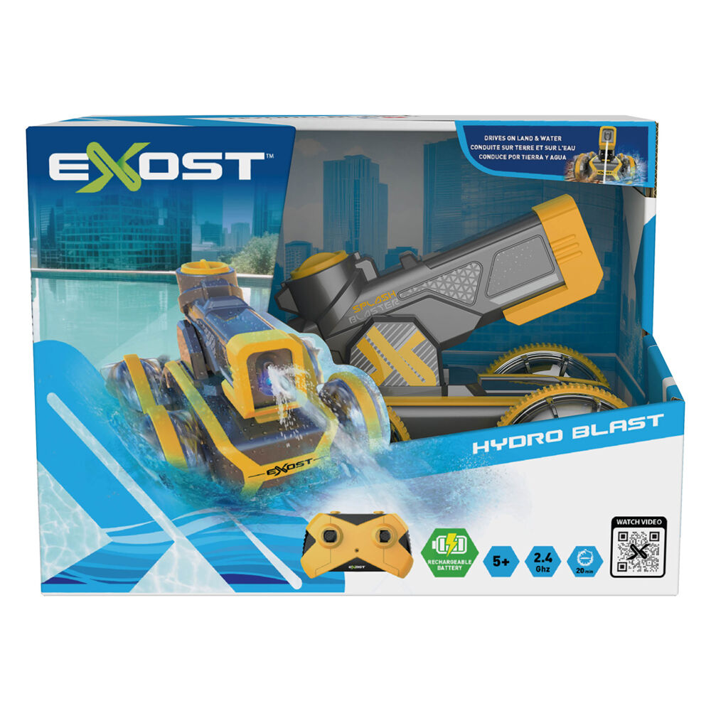 Exost Hydro Blast RC Car Vehicle w/ Water Gun Kids/Children Outdoor Toy — image 2