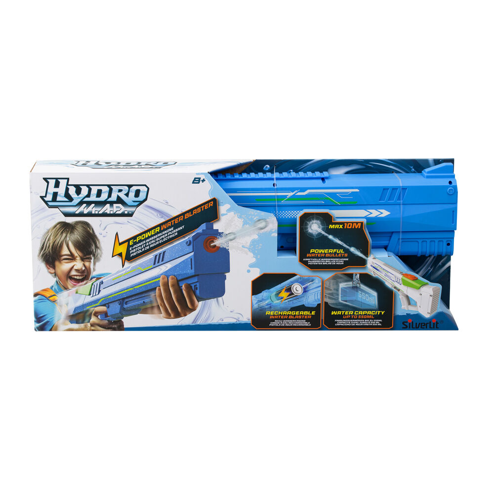 Silverlit Hydro MAD E-Power Water Blaster Kids Outdoor Toy Gun 8y+ Assorted — image 6