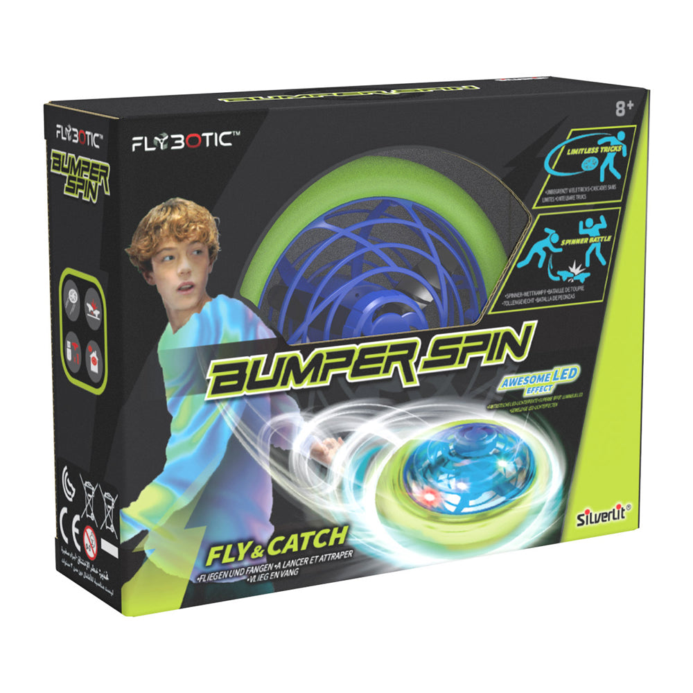 Silverlit Bumper Spin Kids/Children Interactive Fly/Catch Fun Toy Assorted 8+