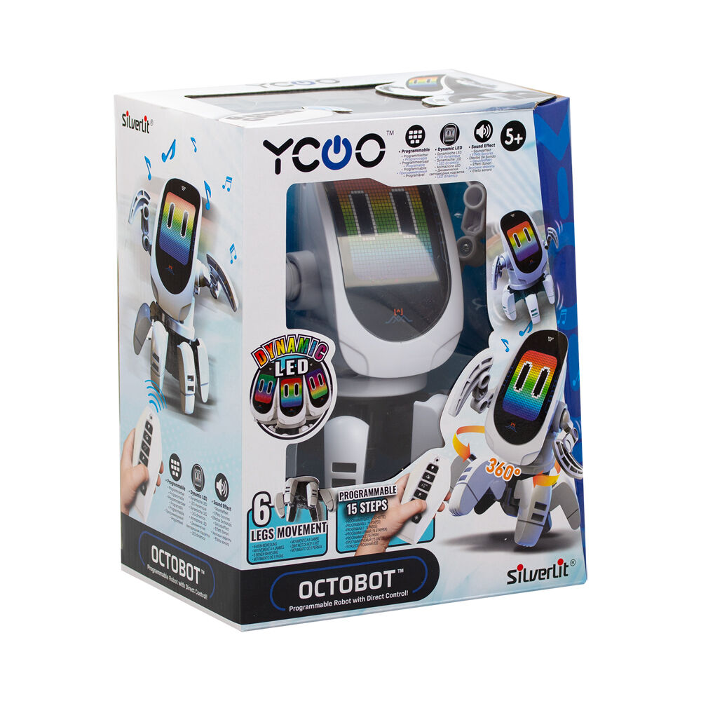 Ycoo Octobot RC Remote Control Robot Toy w/ Sound Effects Programmable 5y+ — image 4