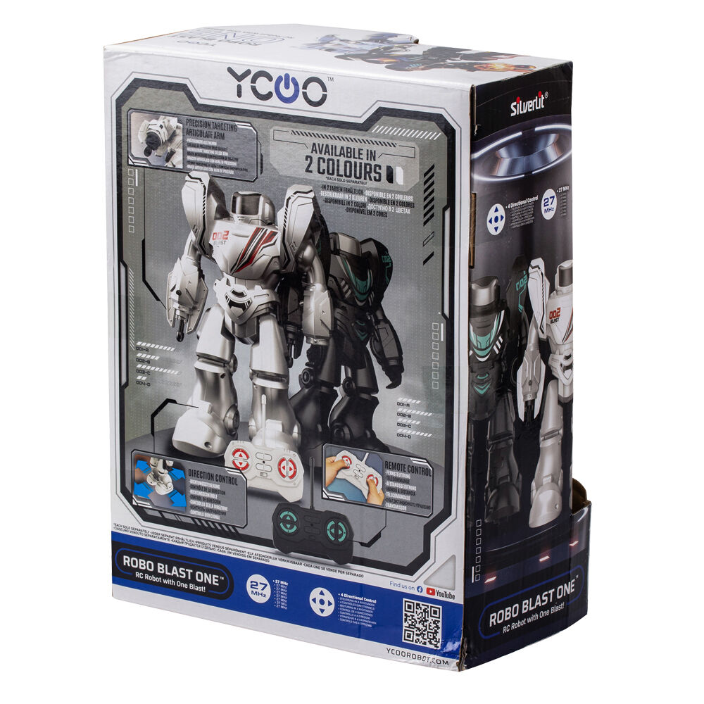 Ycoo Robo Blast One RC Remote Controlled Robot Kids/Children Toy Assorted 5+ — image 10