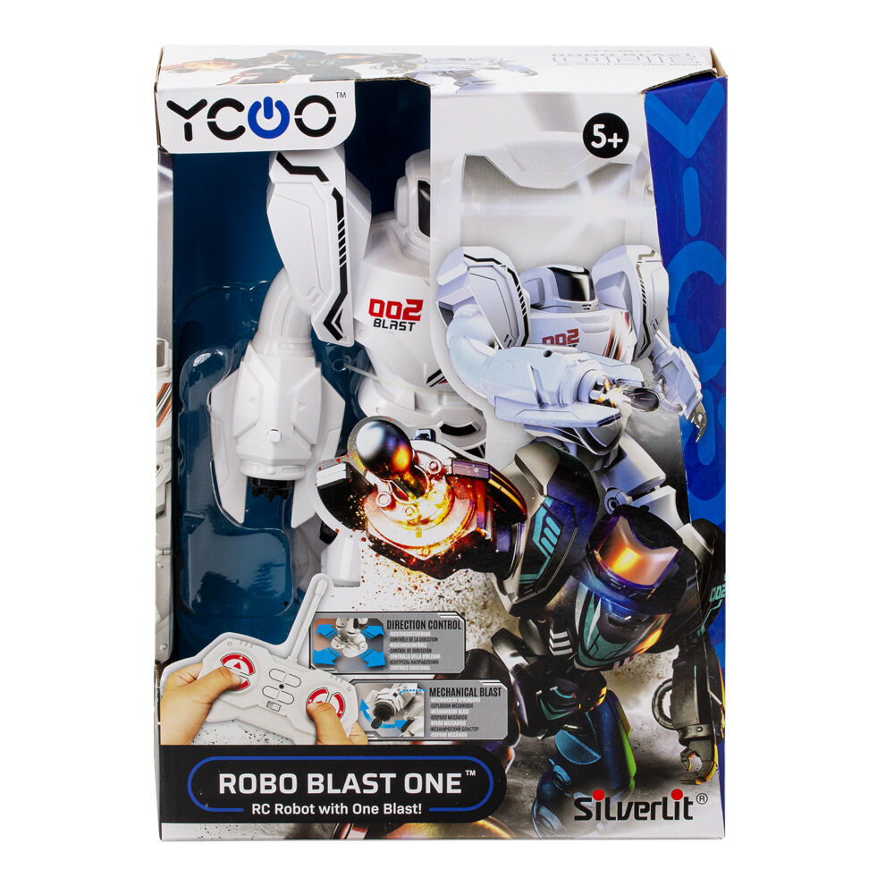 Ycoo Robo Blast One RC Remote Controlled Robot Kids/Children Toy Assorted 5+ — image 9